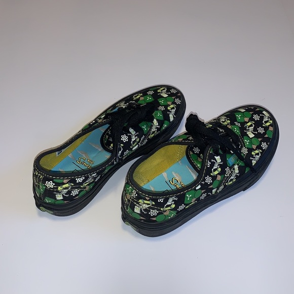 Vans x The Simpsons Canvas Skate Shoes - Boy’s Size 1 - Picture 3 of 9